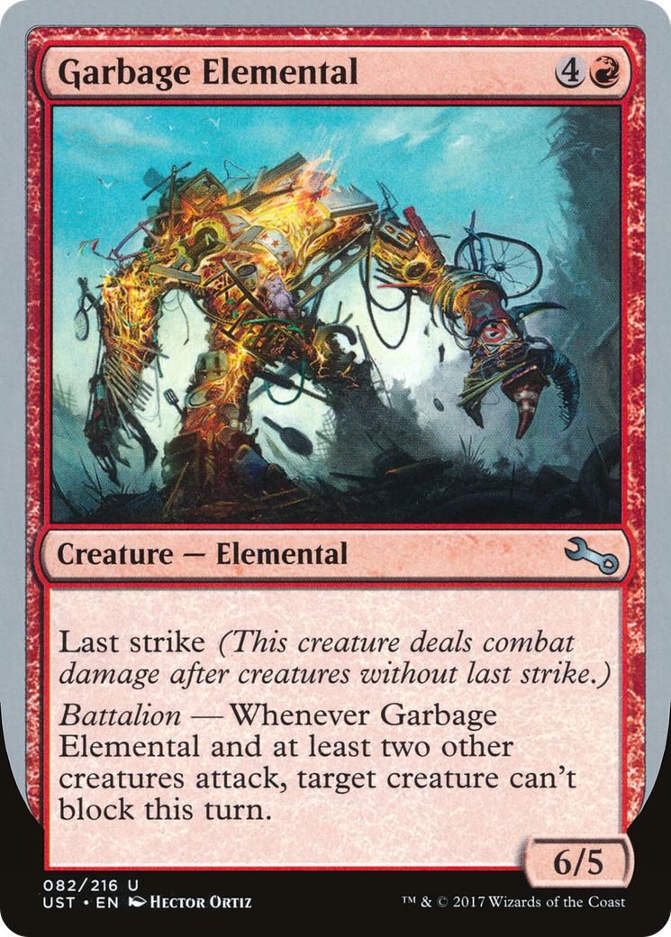 Image of Garbage Elemental (F) (UST-082) - Unstable