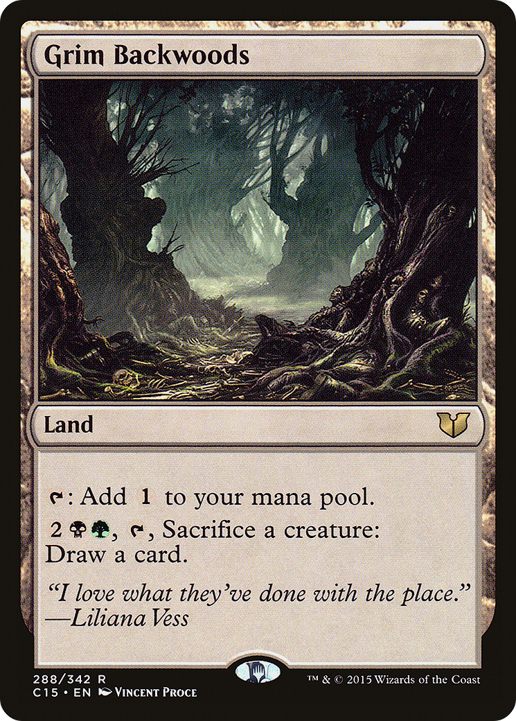 Image of Grim Backwoods (C15-288) - Commander 2015
