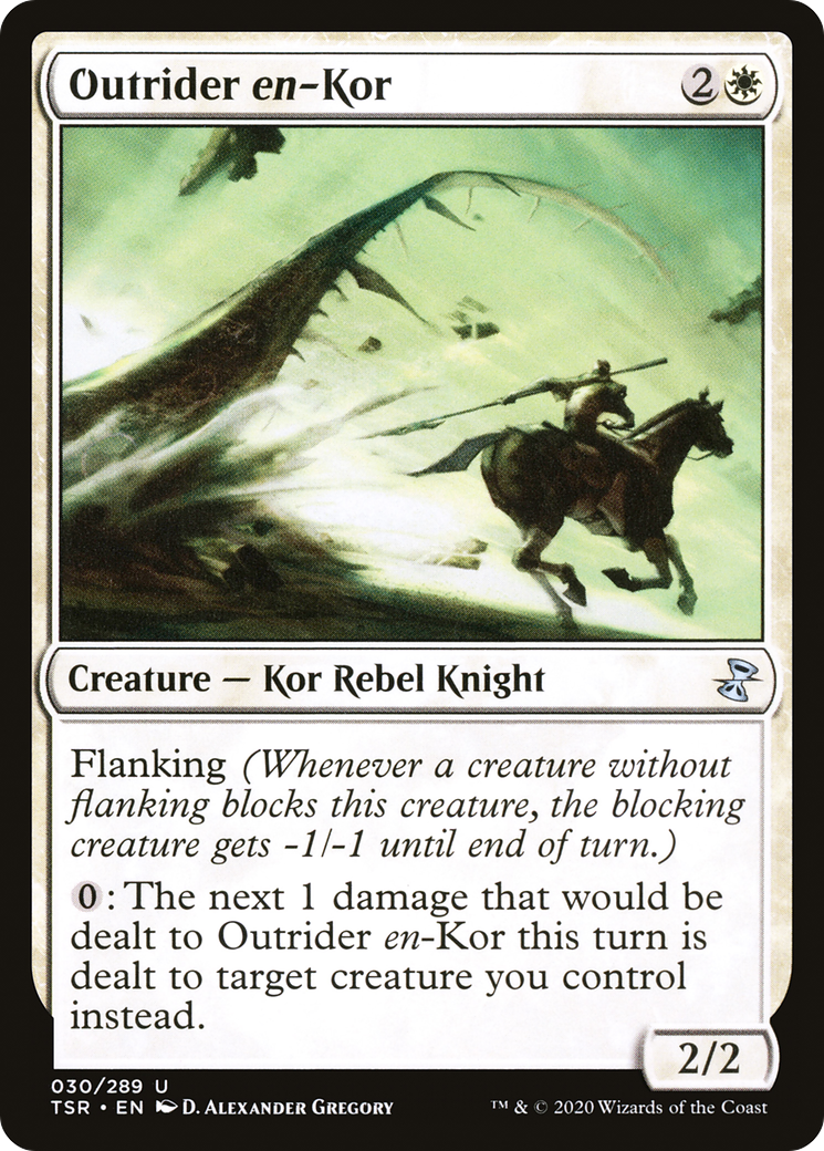 Image of Outrider en-Kor (TSR-030) - Time Spiral Remastered Foil