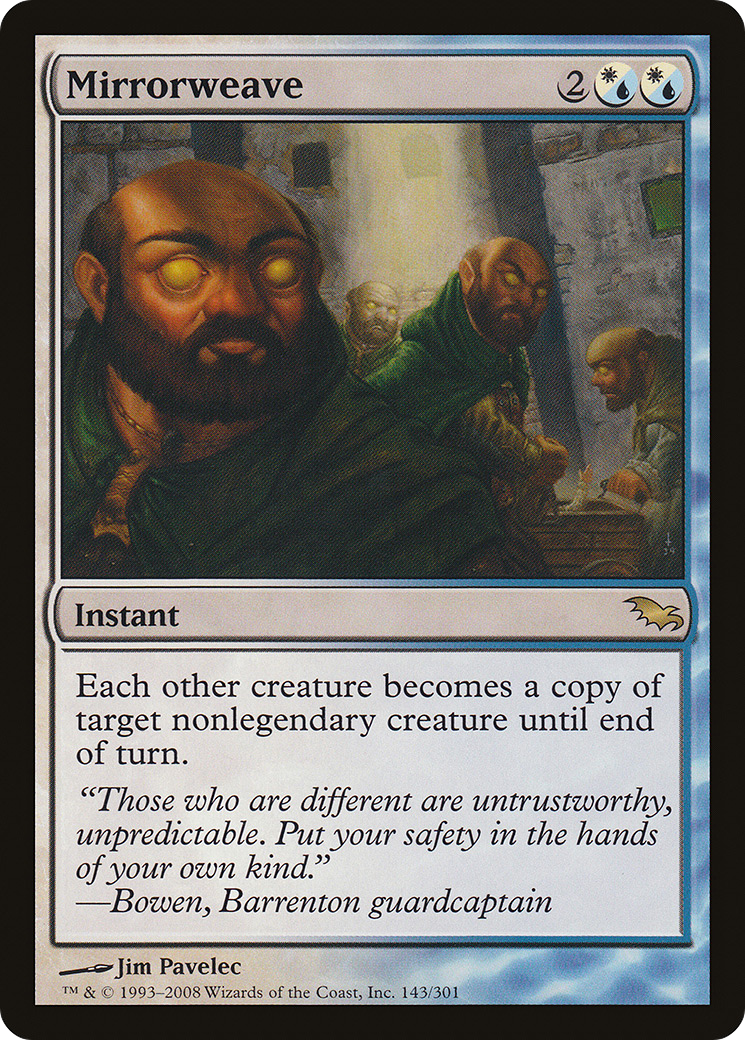 Image of Mirrorweave (SHM-143) - Shadowmoor Foil