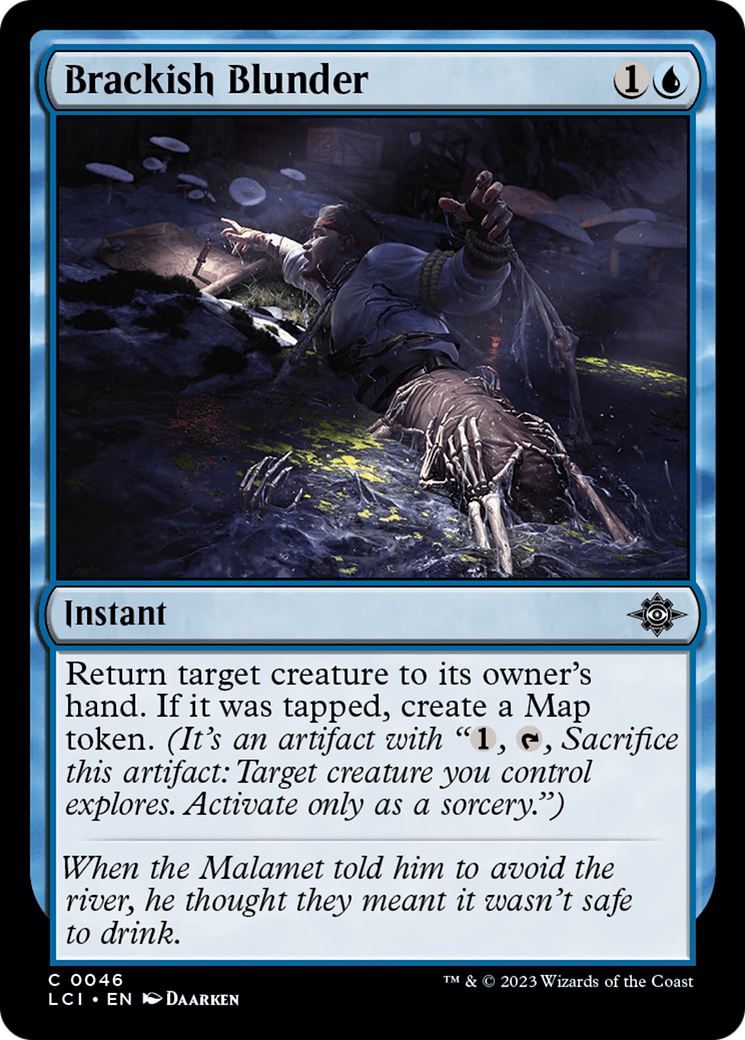 Image of Brackish Blunder (LCI-046) - The Lost Caverns of Ixalan Foil
