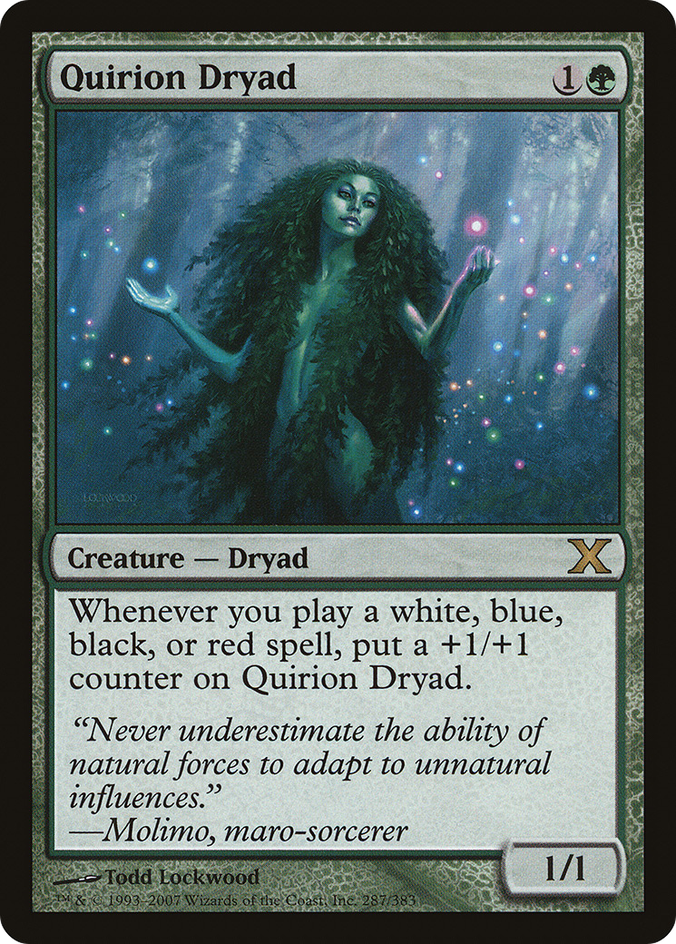 Image of Quirion Dryad (10E-287) - Tenth Edition