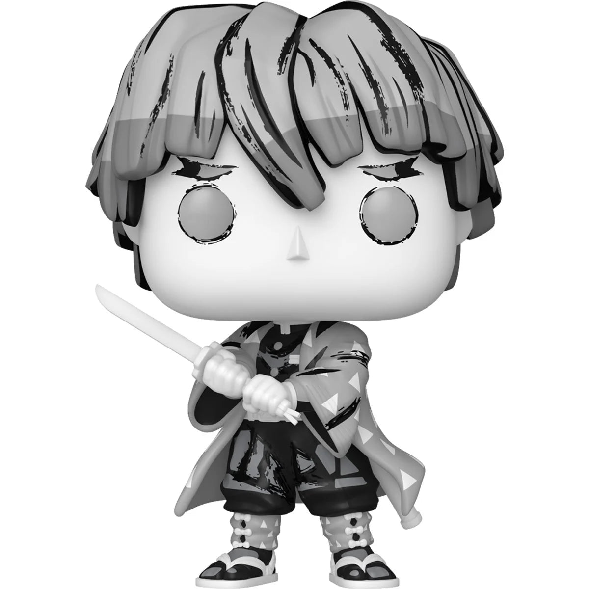 Image of Demon Slayer Zenitsu Agatsuma Sumi-Ink Funko Pop! Vinyl Figure #2192