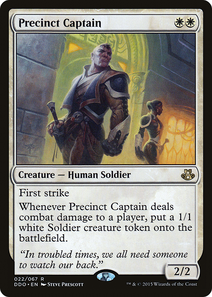Image of Precinct Captain (DDO-022) - Duel Decks: Elspeth vs. Kiora