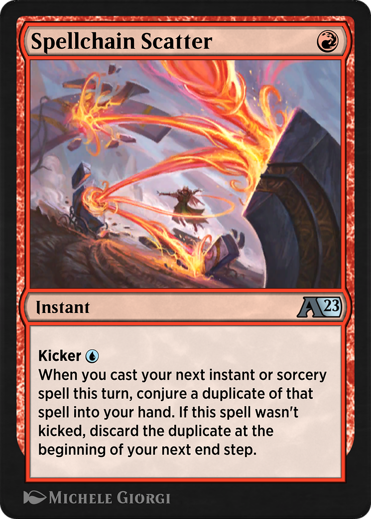 Image of Spellchain Scatter (YDMU-015) - Alchemy: Dominaria