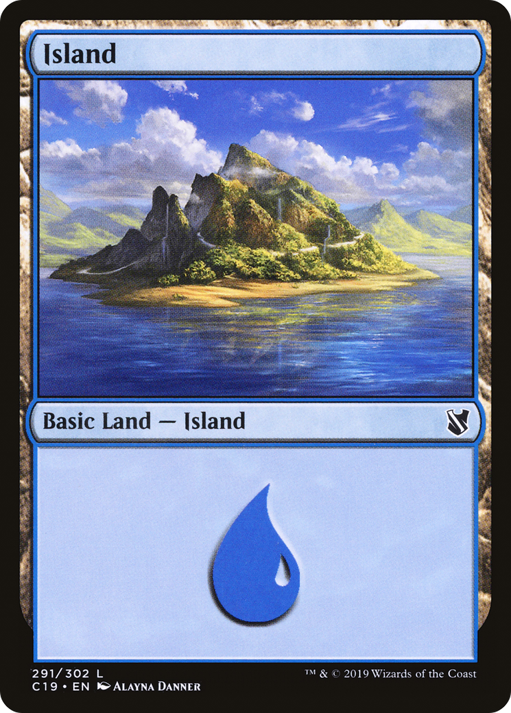 Image of Island (291) (C19-291) - Commander 2019