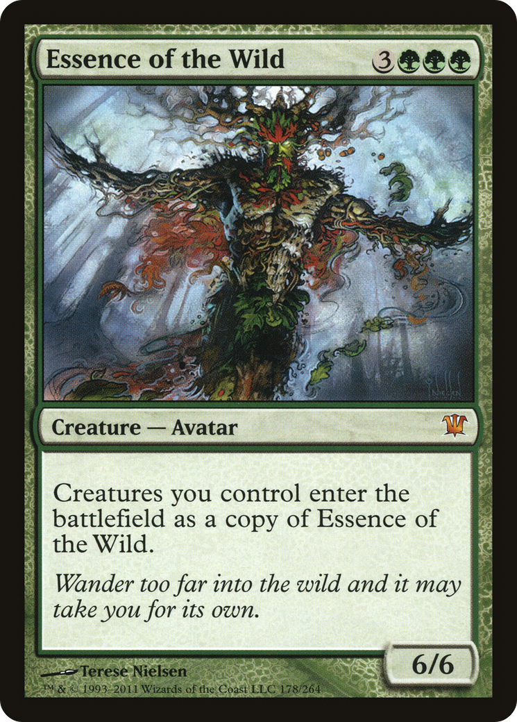Image of Essence of the Wild (ISD-178) - Innistrad Foil