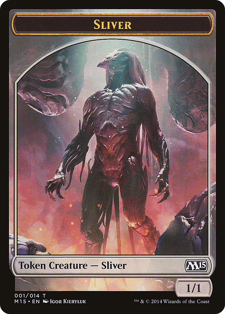 Image of Sliver Token (M15-001) - Magic 2015 Tokens
