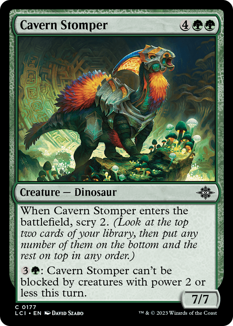 Image of Cavern Stomper (LCI-177) - The Lost Caverns of Ixalan Foil