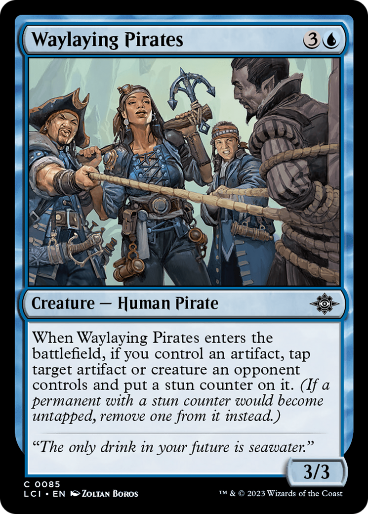Image of Waylaying Pirates (LCI-085) - The Lost Caverns of Ixalan