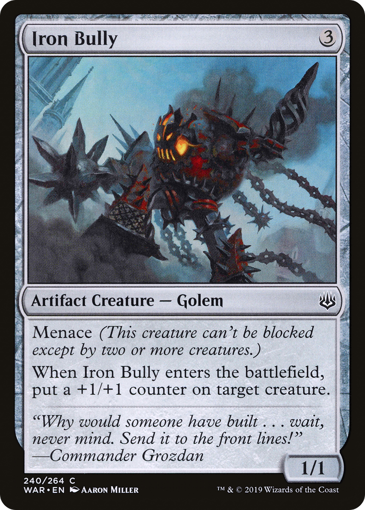 Image of Iron Bully (WAR-240) - War of the Spark