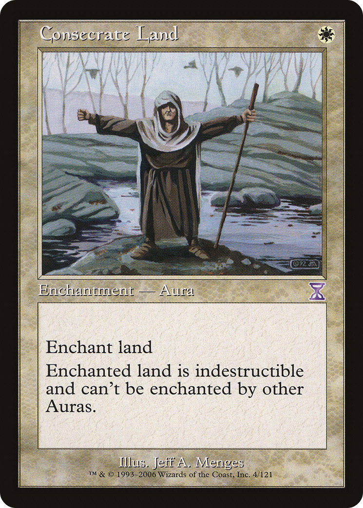 Image of Consecrate Land (TSB-004) - Time Spiral Timeshifted