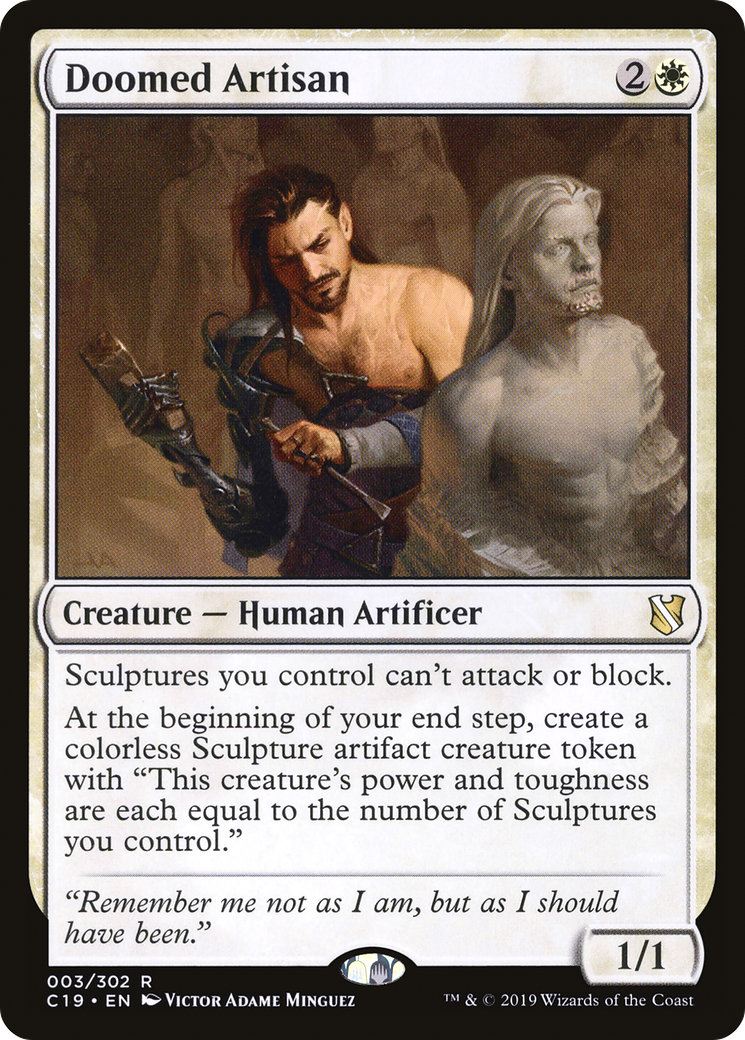 Image of Doomed Artisan (C19-003) - Commander 2019