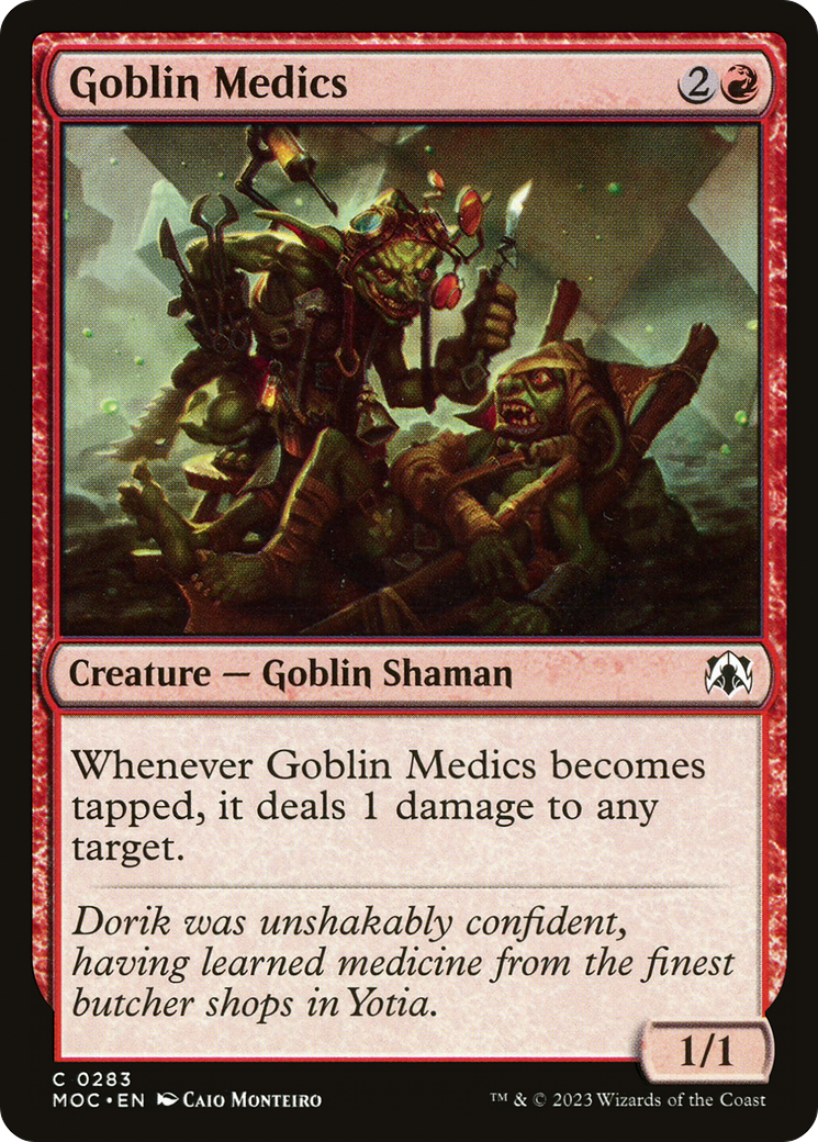 Image of Goblin Medics (MOC-283) - March of the Machine Commander