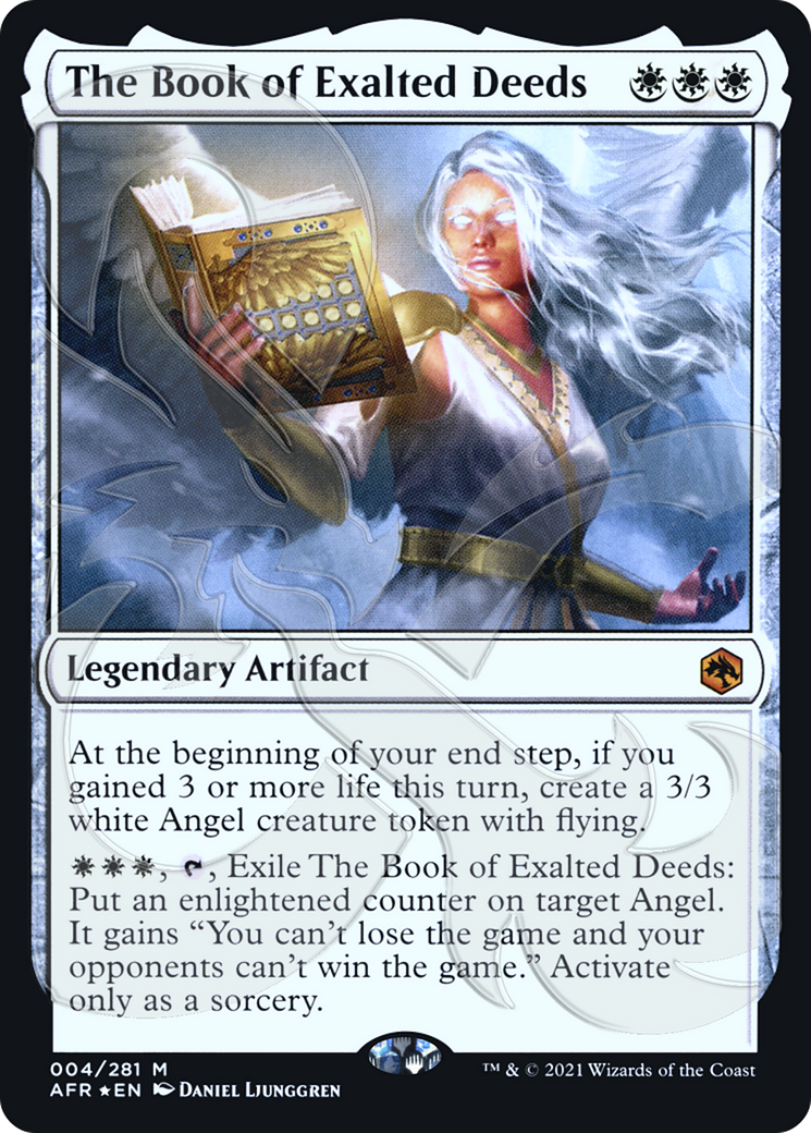 Image of The Book of Exalted Deeds (AFR&-004) - Adventures in the Forgotten Realms Promos Foil
