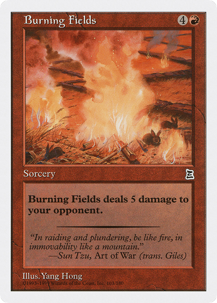 Image of Burning Fields (PTK-103) - Portal Three Kingdoms