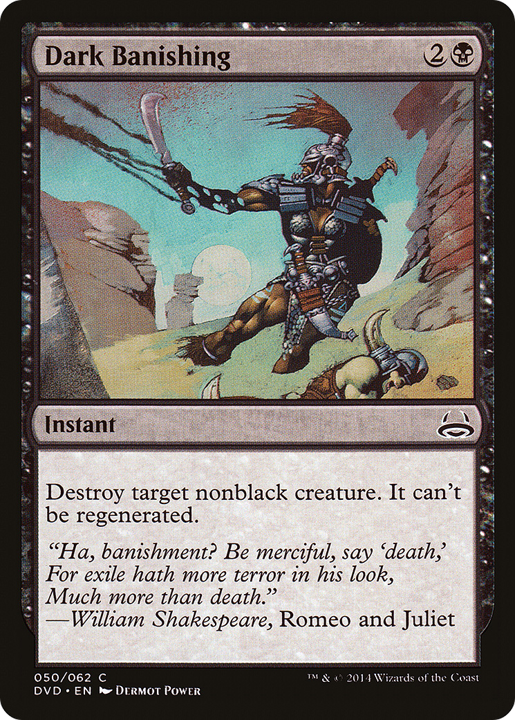 Image of Dark Banishing (DD3-050) - Duel Decks Anthology: Divine vs. Demonic