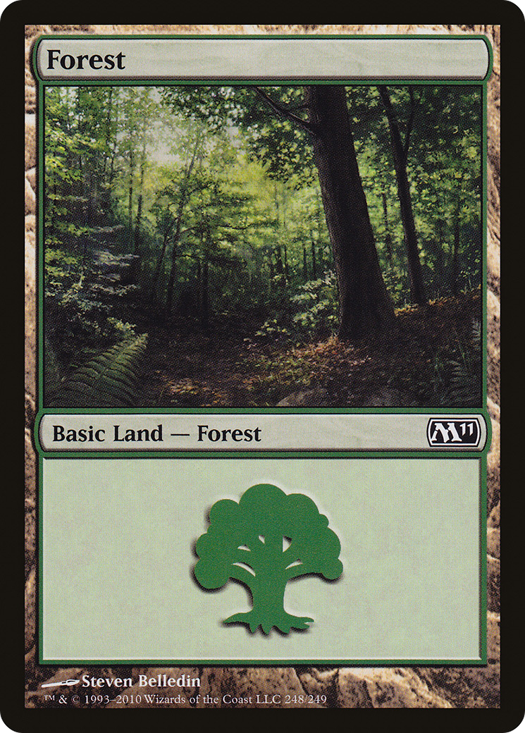 Image of Forest (248) (M11-248) - Magic 2011