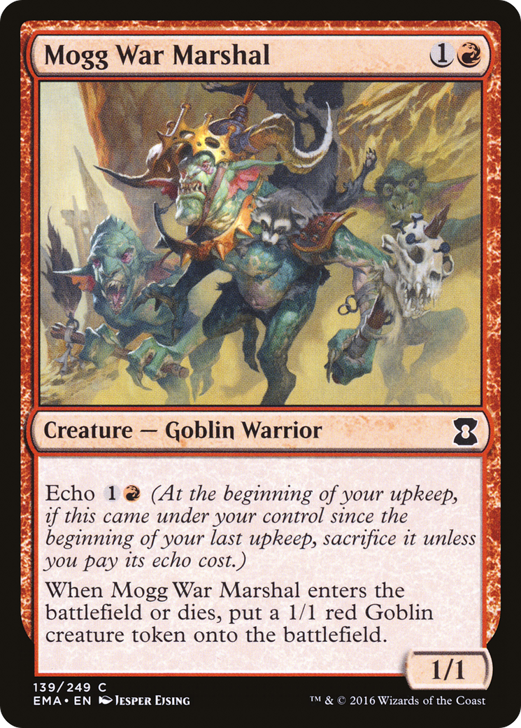 Image of Mogg War Marshal (EMA-139) - Eternal Masters