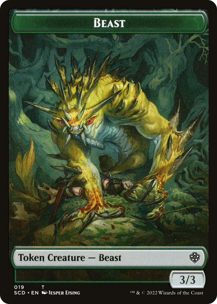 Image of Beast (TSCD-019) - Starter Commander Deck Tokens