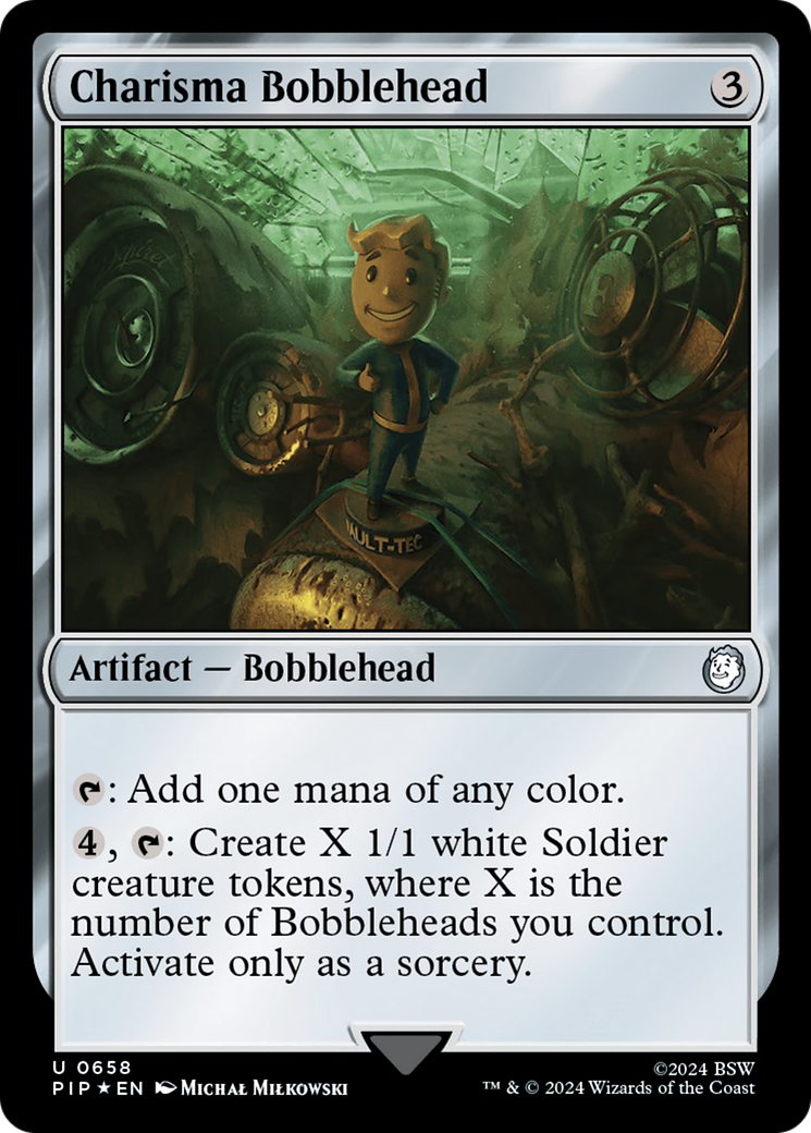 Image of Charisma Bobblehead (Surge Foil) (PIP-658) - Fallout Foil