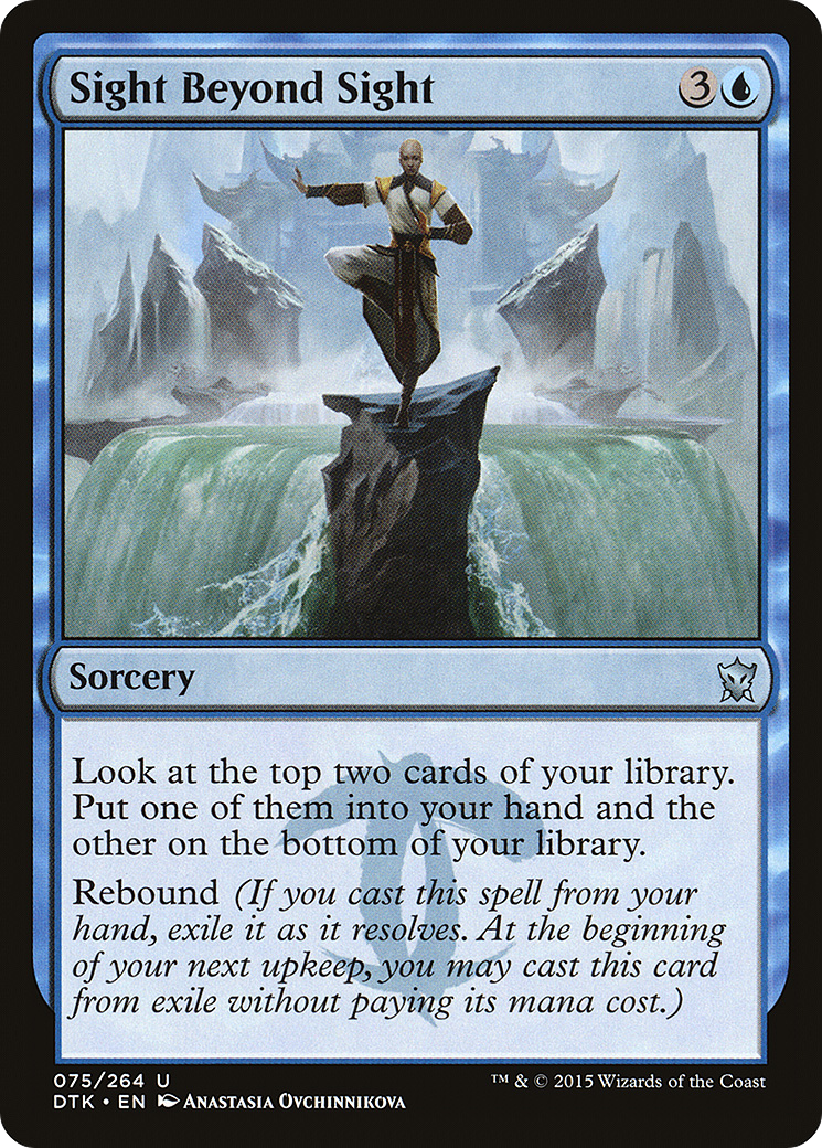 Image of Sight Beyond Sight (DTK-075) - Dragons of Tarkir