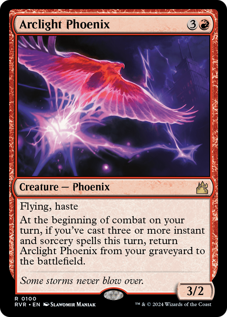 Image of Arclight Phoenix (RVR-100) - Ravnica Remastered Foil