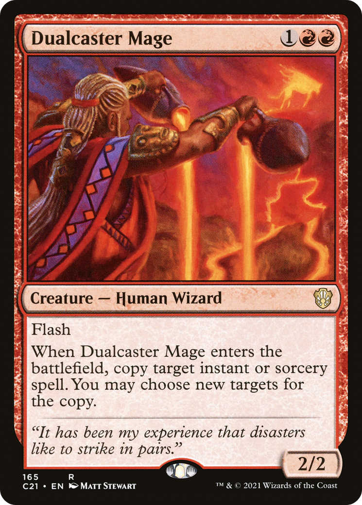 Image of Dualcaster Mage (C21-165) - Commander 2021