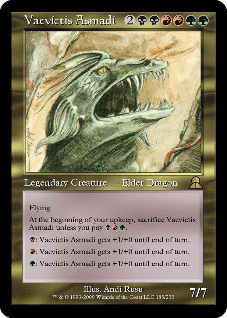 Image of Vaevictis Asmadi (ME3-185) - Masters Edition III Foil