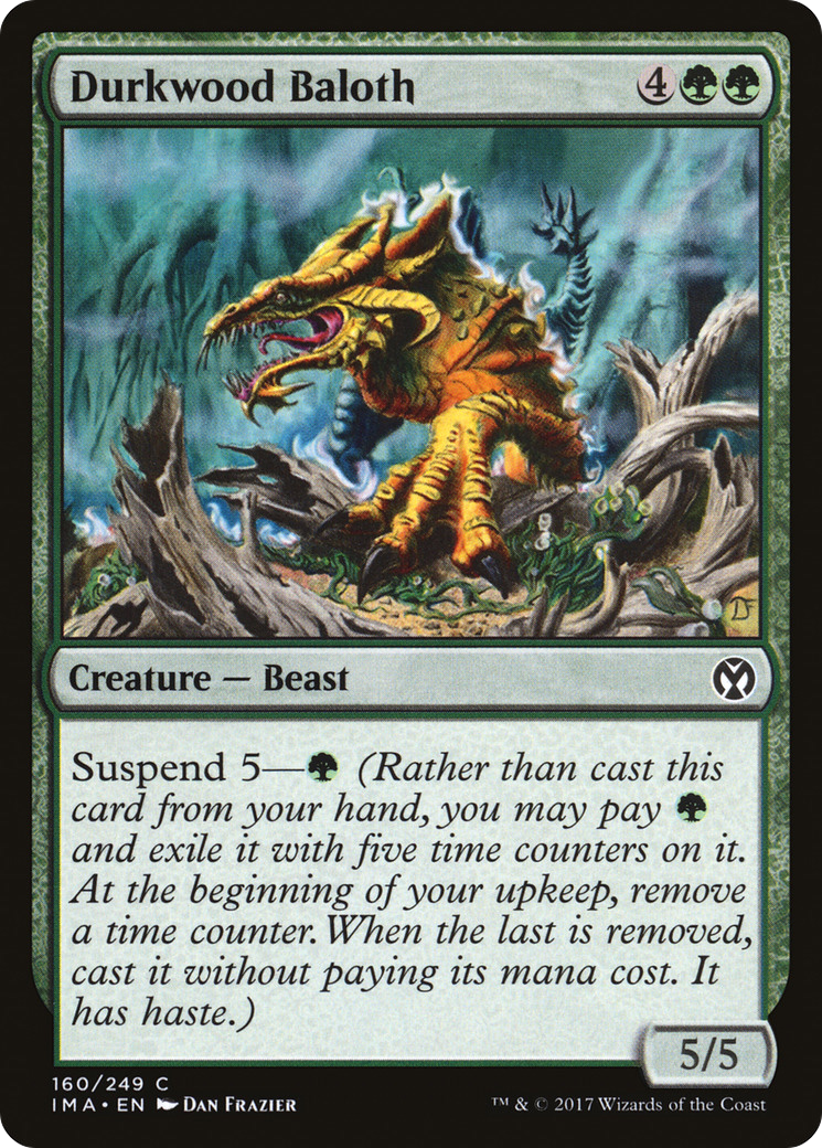 Image of Durkwood Baloth (IMA-160) - Iconic Masters Foil
