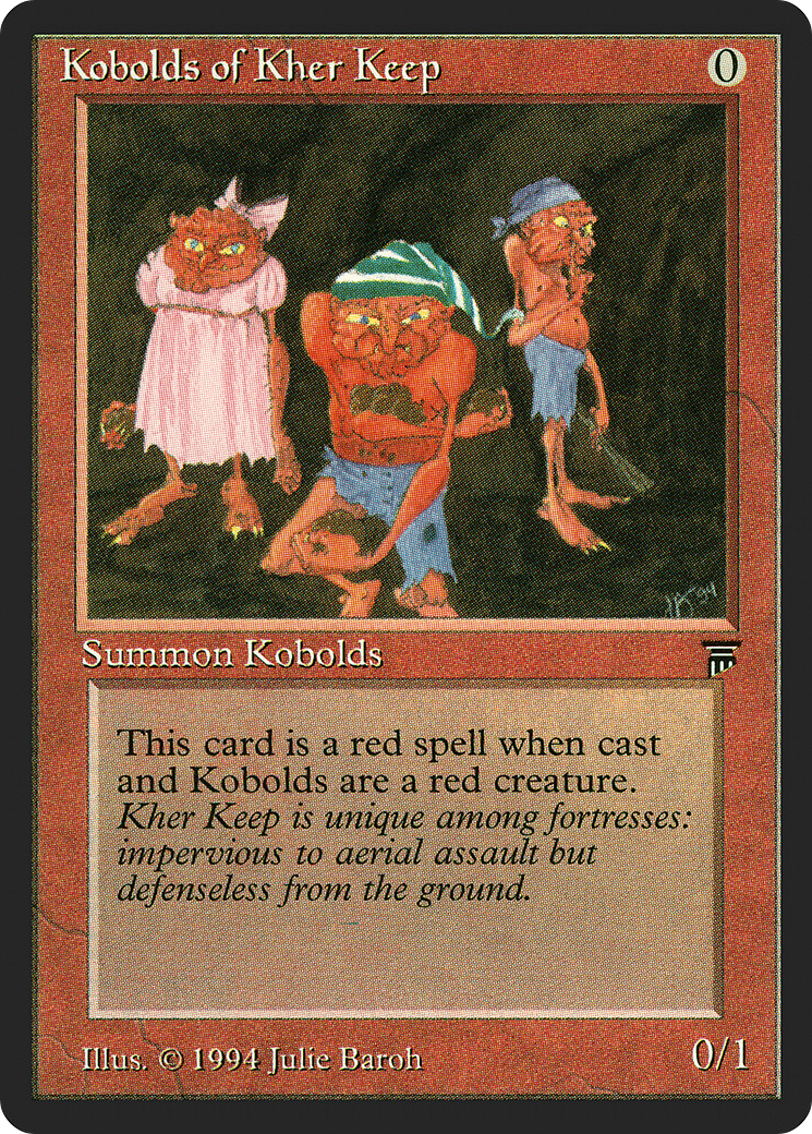 Image of Kobolds of Kher Keep (LEG-) - Legends