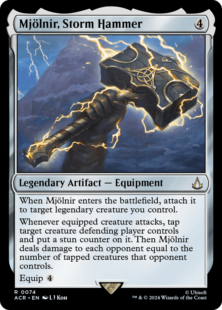 Image of Mjolnir, Storm Hammer (ACR-074) - Assassin's Creed