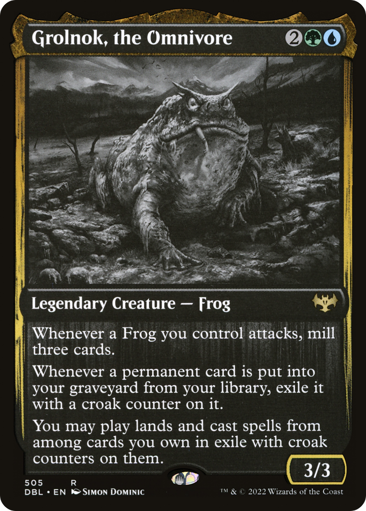 Image of Grolnok, the Omnivore (DBL-505) - Innistrad: Double Feature