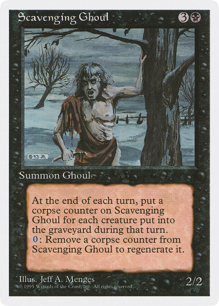 Image of Scavenging Ghoul (4ED-) - Fourth Edition