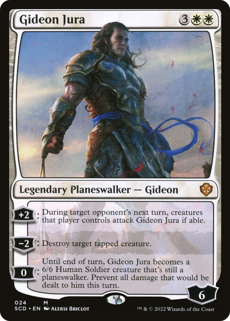 Image of Gideon Jura (SCD-024) - Starter Commander Decks