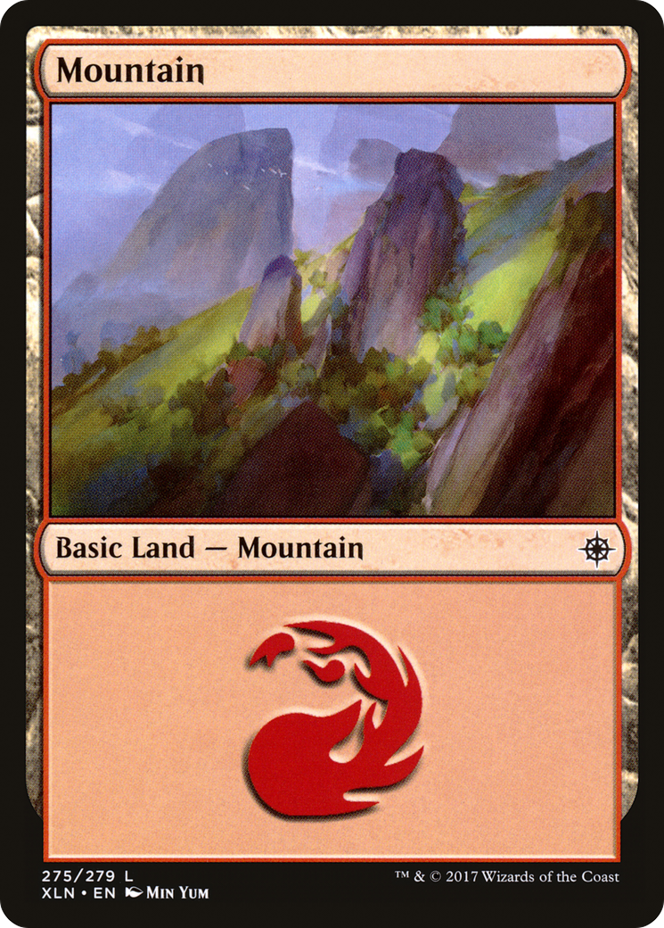 Image of Mountain (275) (XLN-275) - Ixalan Foil