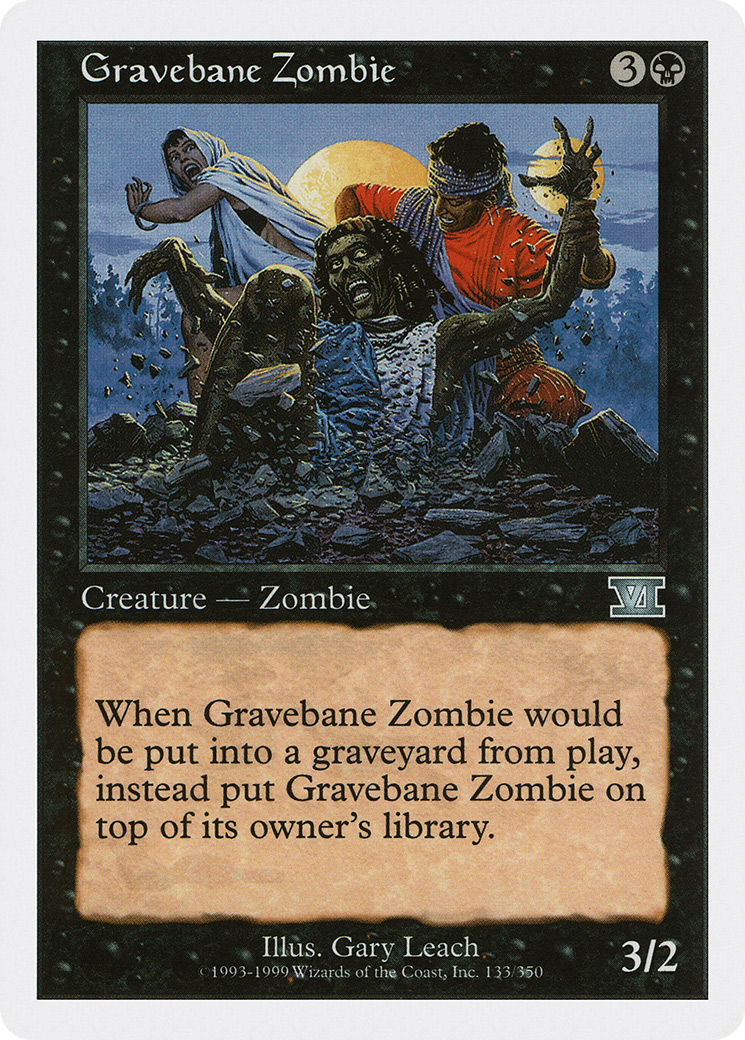 Image of Gravebane Zombie (6ED-133) - Classic Sixth Edition