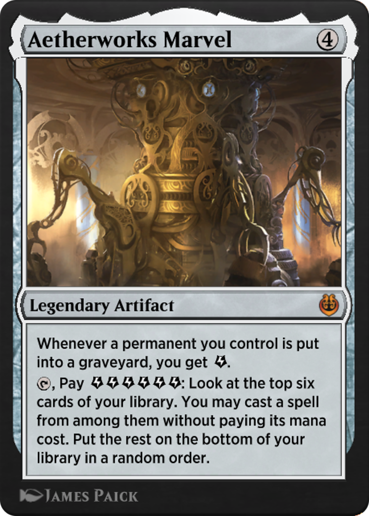 Image of Aetherworks Marvel (KLR-219) - Kaladesh Remastered