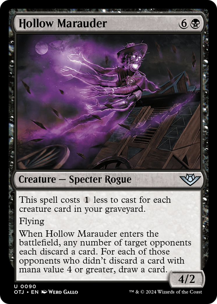 Image of Hollow Marauder (OTJ-090) - Outlaws of Thunder Junction