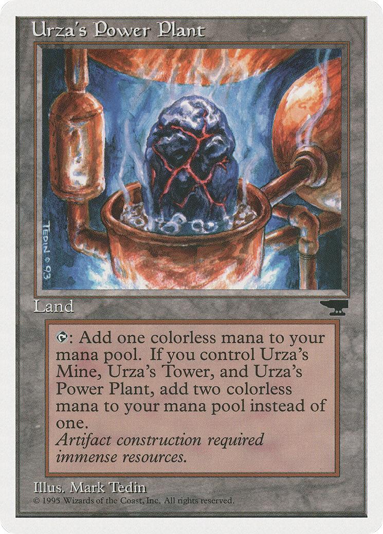 Image of Urza's Power Plant (Rock in Pot) (CHR-) - Chronicles