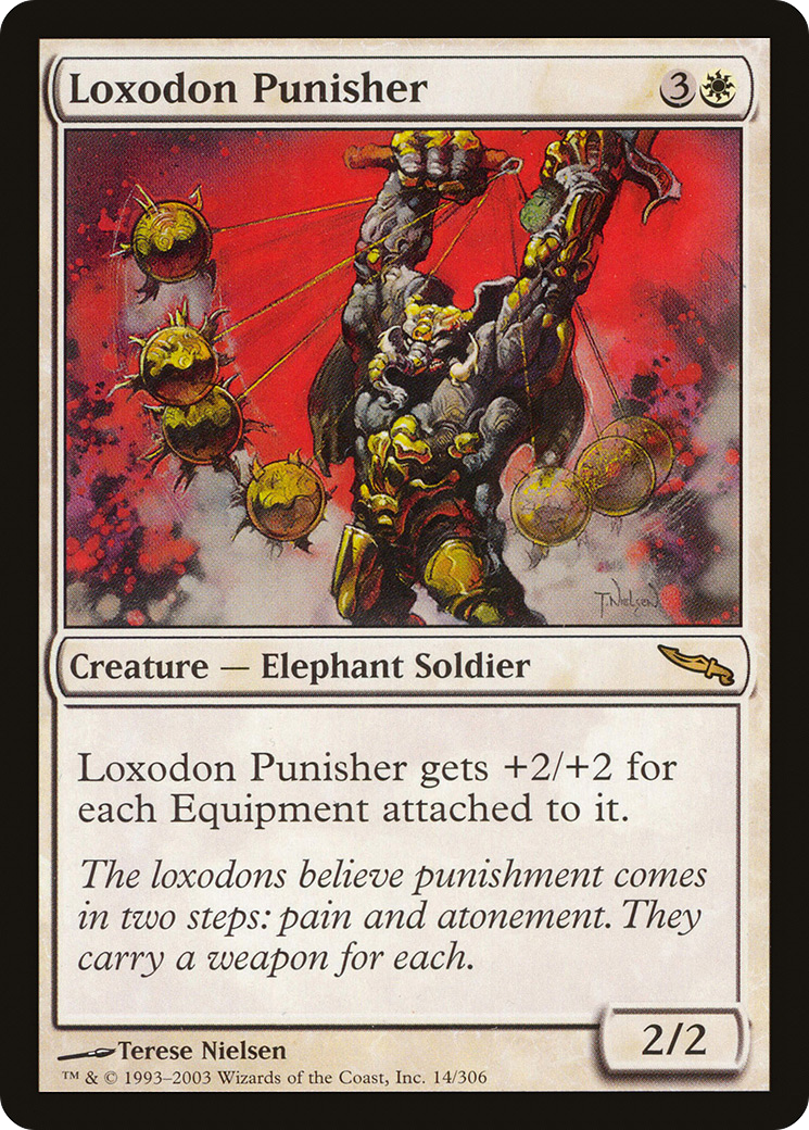 Image of Loxodon Punisher (MRD-014) - Mirrodin