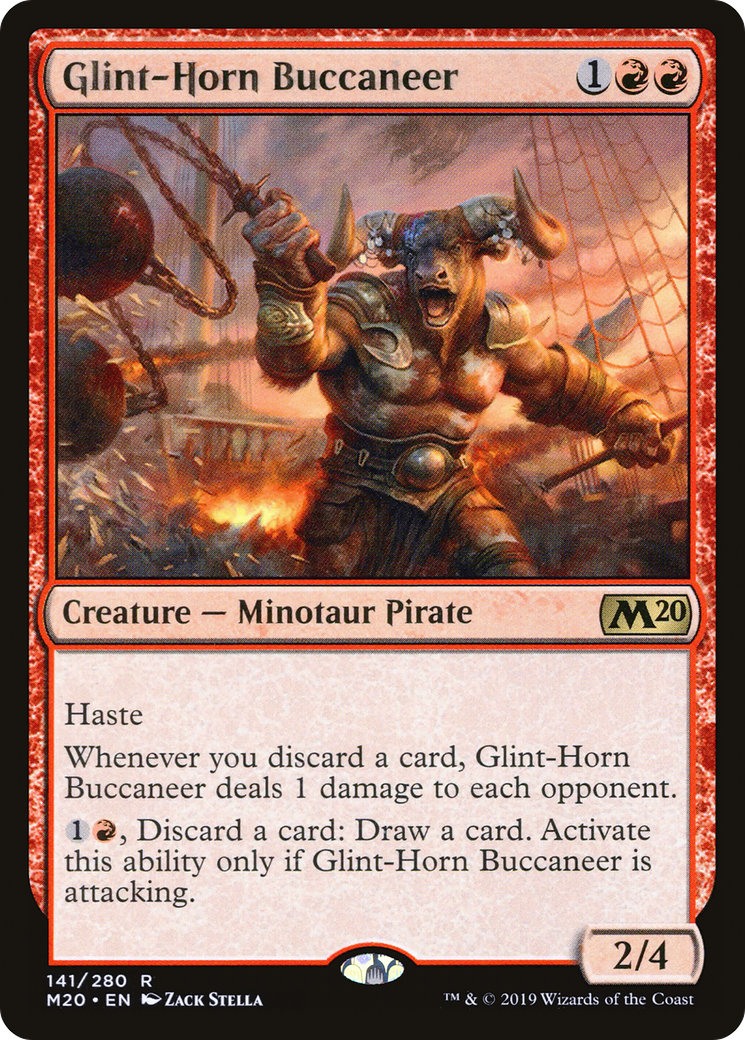 Image of Glint-Horn Buccaneer (M20-141) - Core Set 2020