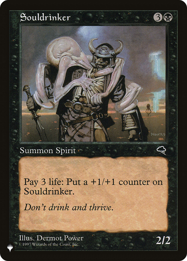 Image of Souldrinker (LIST-TMP-158) - The List