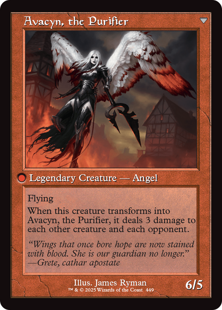 Image of Archangel Avacyn (Retro Frame) (INR-449) - Innistrad Remastered