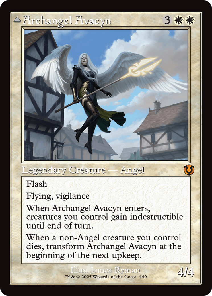 Image of Archangel Avacyn (Retro Frame) (INR-449) - Innistrad Remastered