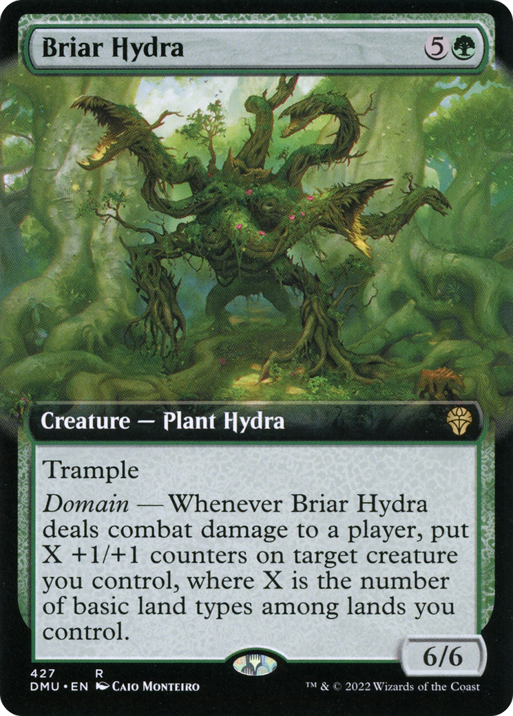 Image of Briar Hydra (Extended Art) (DMU-427) - Dominaria United: (Extended Art)