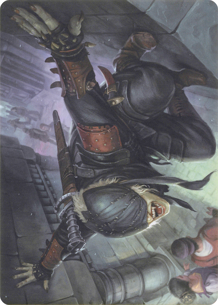 Image of Throatseeker // Throatseeker (AMH1-020) - Modern Horizons Art Series (Borderless)