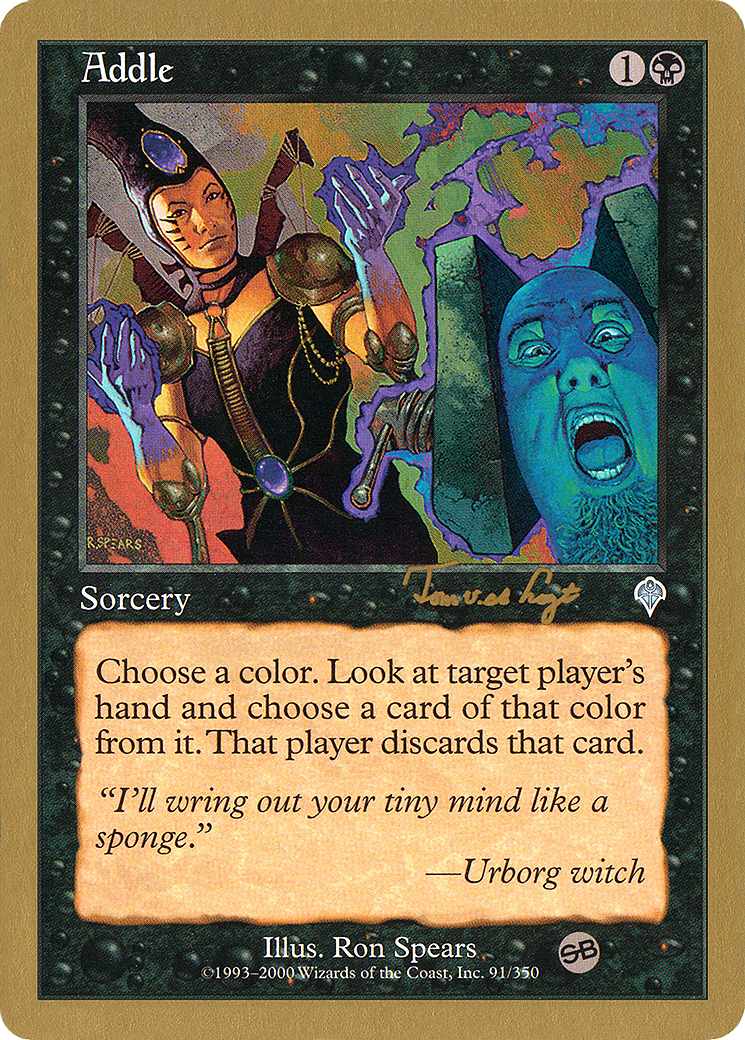 Image of Addle - 2001 Tom van de Logt (INV) (SB) (WCD-) - World Championship Decks 2001