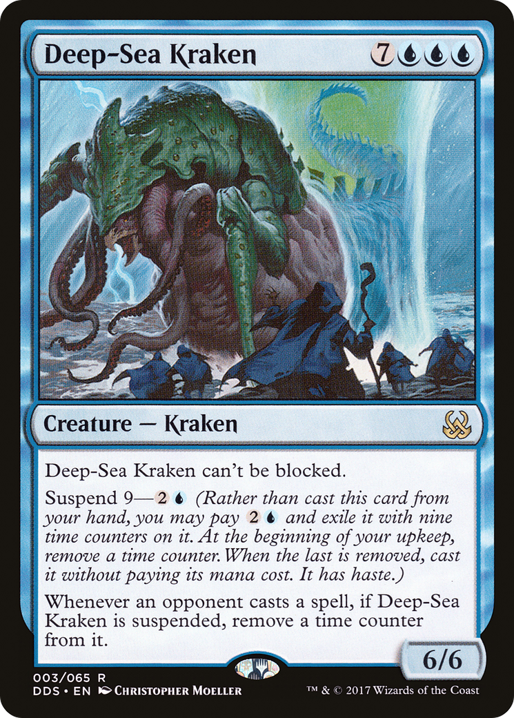 Image of Deep-Sea Kraken (DDS-003) - Duel Decks: Mind vs. Might