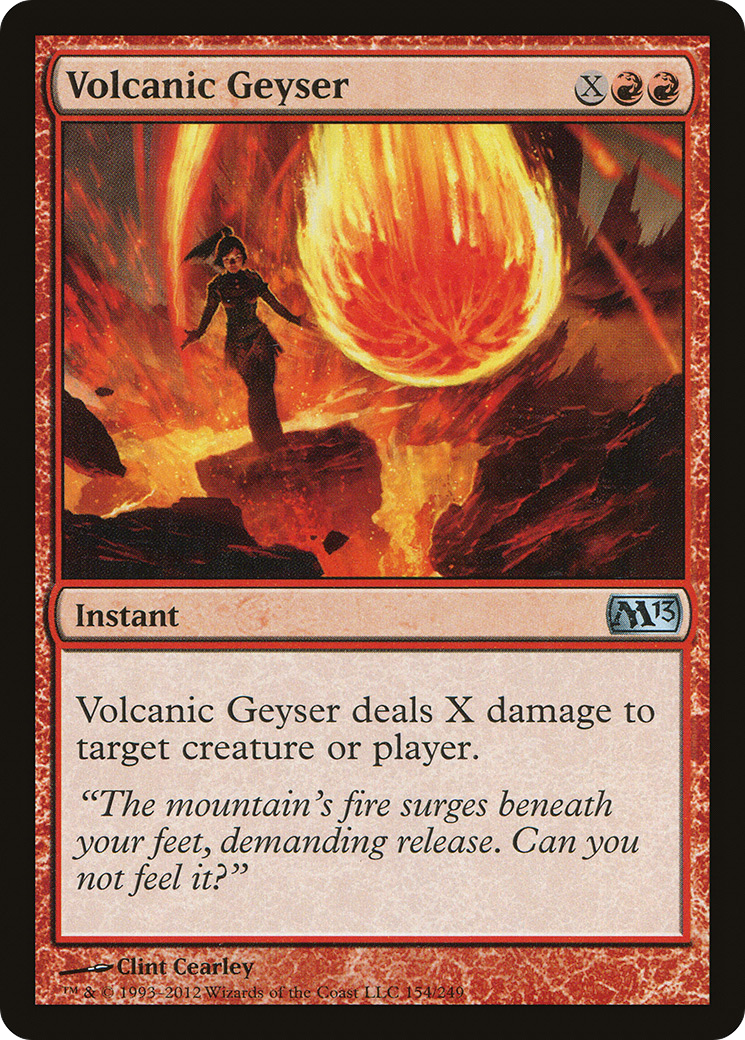 Image of Volcanic Geyser (M13-154) - Magic 2013 Foil